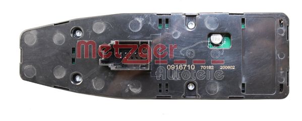 METZGER 0916710 GREENPARTS Schalter, Fensterheber